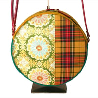 SUI Plus Bags　まんまるバッグ　No.20　唐花紋様　一点物