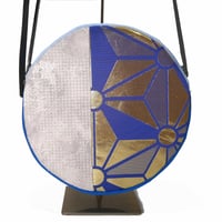 SUI Plus Bags　まんまるバッグ　No.4　麻の葉大紋様　一点物