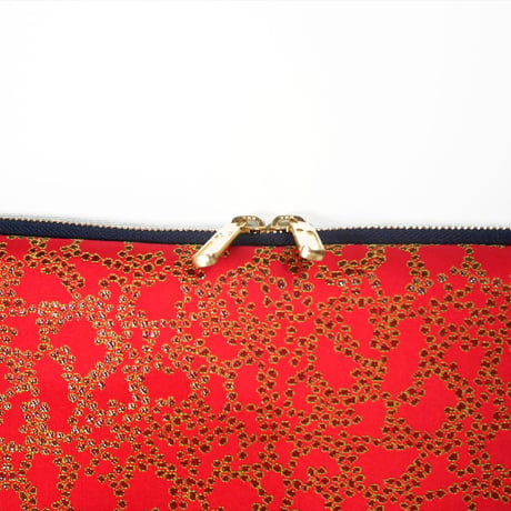 SUI Plus Bags　しかくバッグ（13インチPCバッグ）　No.25　Cell紋様　一点物