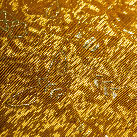 Golden Coloured Silk Kyoto Glass　＊特注製品となります。