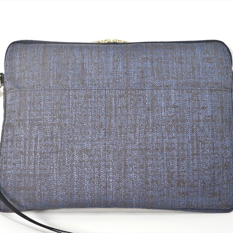 SUI Plus Bags　しかくバッグ（13インチPCバッグ）　No.13　パイソン紋様　一点物