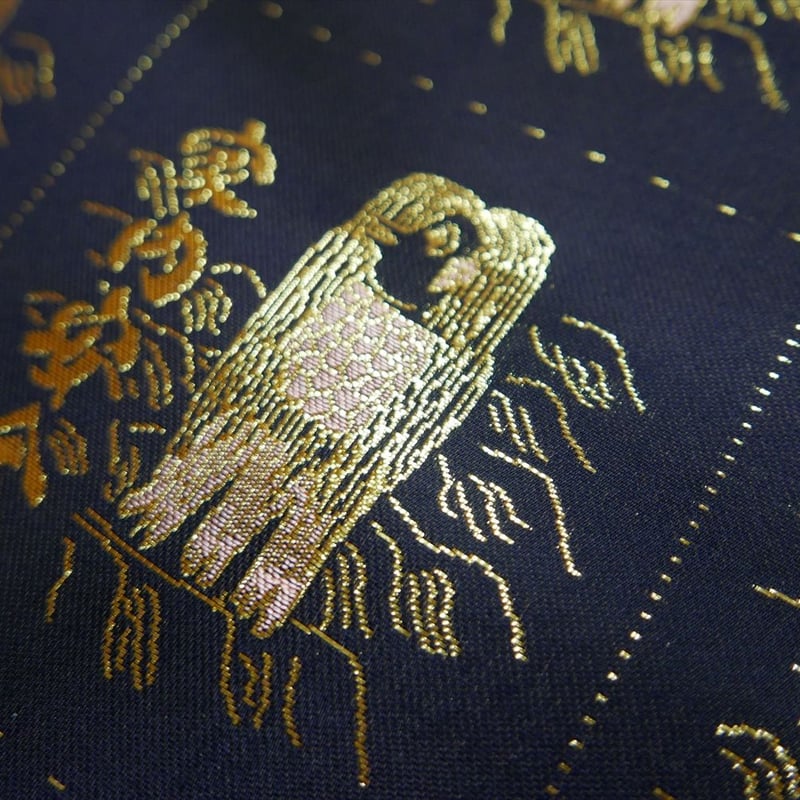 西陣織 妖怪アマビエ様 桃色バージョン 家内安全、無病息災、疫病退散