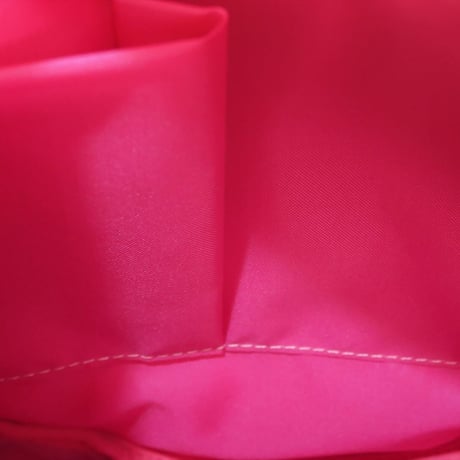 SUI Plus Bags　まんまるバッグ　No.29　モンステラ紋様　一点物
