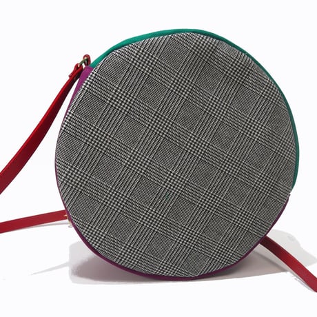 SUI Plus Bags　まんまるバッグ　No.22　ケルト紋様　一点物