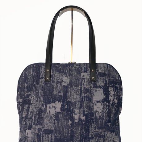SUI Plus Bags　ラウンドトートバッグ　No.7　パイソン紋様　一点物