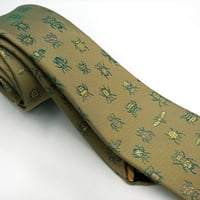 TIE YOUR TIE×西陣岡本　セッテピエゲ　24insects B 白茶