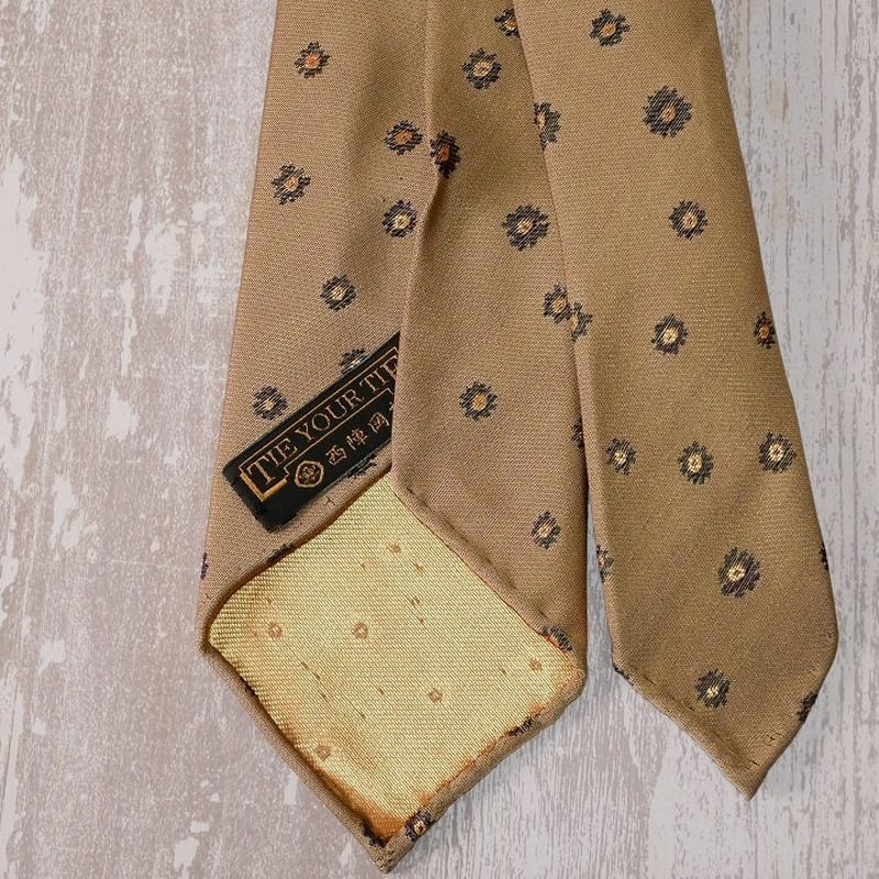 【未使用】TIE YOUR TIE セッテピエゲ ストライプ ネクタイ TIE YOUR TIE タイユアタイ 未使用 ネクタイ セッテピエゲ