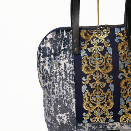 SUI Plus Bags　ラウンドトートバッグ　No.10　王子華紋　一点物