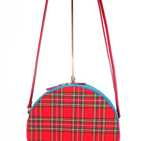 SUI Plus Bags　まんまるバッグ　No.25　ネオン紋様　一点物