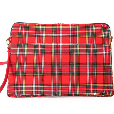 SUI Plus Bags　しかくバッグ（13インチPCバッグ）　No.3　ネオン青　一点物