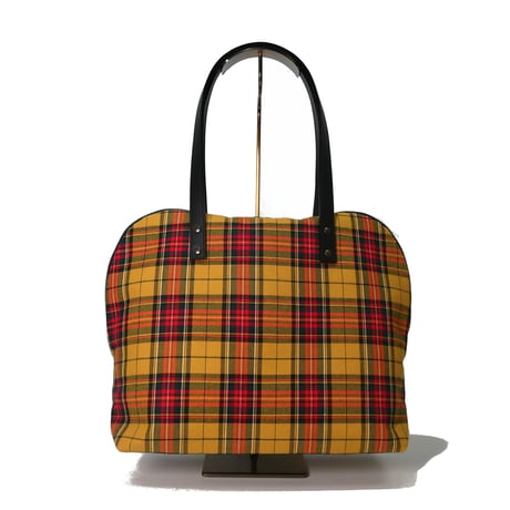 SUI Plus Bags　ラウンドトートバッグ　No.22　古都唐花紋様　一点物