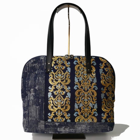SUI Plus Bags　ラウンドトートバッグ　No.30　王子華紋　一点物