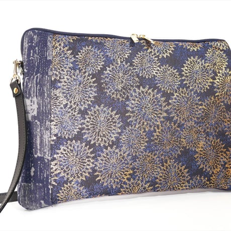 SUI Plus Bags　しかくバッグ（13インチPCバッグ）　No.6　古都唐花　一点物