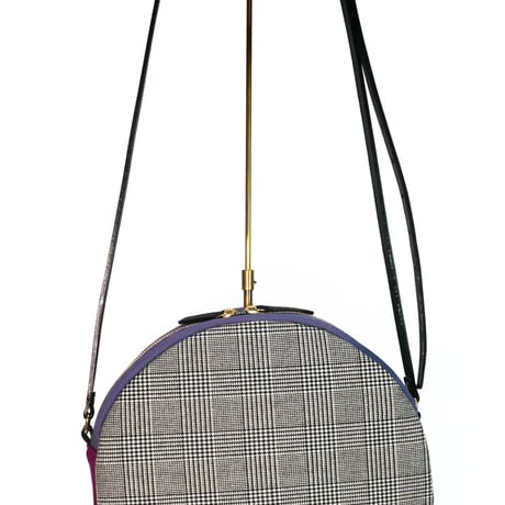 SUI Plus Bags　まんまるバッグ　No.11　しずく紋様　一点物