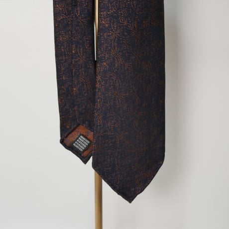 TIE YOUR TIE×西陣岡本　セッテピエゲ　無金　七宝華紋 A Seven treasures Ａ