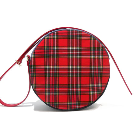 SUI Plus Bags　まんまるバッグ　No.16　パイソン紋様　一点物