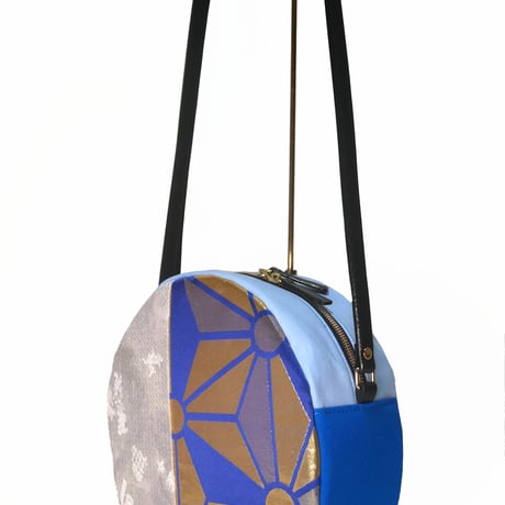 SUI Plus Bags　まんまるバッグ　No.4　麻の葉大紋様　一点物
