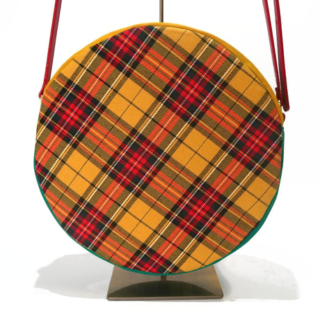 SUI Plus Bags　まんまるバッグ　No.24　バラ紋様　一点物