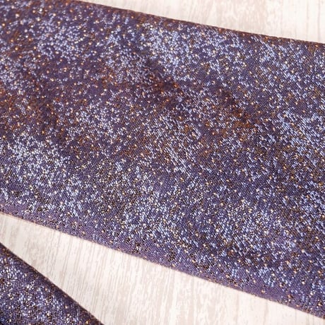 TIE YOUR TIE×西陣岡本　セッテピエゲ　ピンドット紋様　黒漆 A　紺/ Pindots Black lacquer A