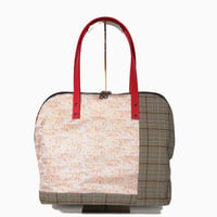 SUI Plus Bags　ラウンドトートバッグ　No.6　珊瑚紋様　一点物