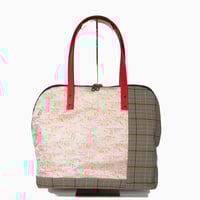 SUI Plus Bags　ラウンドトートバッグ　No.6　珊瑚紋様　一点物