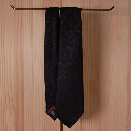 TIE YOUR TIE×西陣岡本　セッテピエゲ　無金　七宝華紋 A Seven treasures Ａ