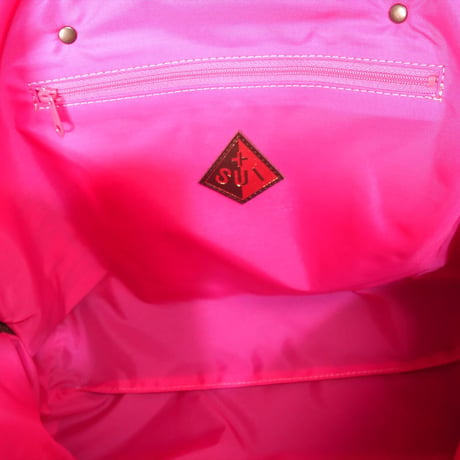 SUI Plus Bags　ラウンドトートバッグ　No.9　珊瑚紋様　一点物
