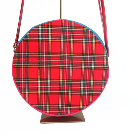 SUI Plus Bags　まんまるバッグ　No.25　ネオン紋様　一点物