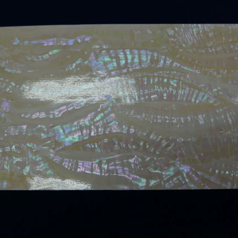 螺鈿 日本アワビ薄貝40枚特価 あわび 青貝 螺鈿 延板 カッターで切れる