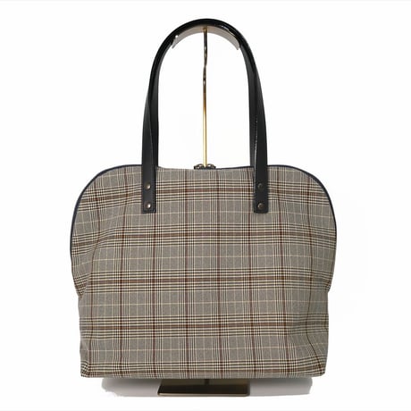 SUI Plus Bags　ラウンドトートバッグ　No.2　水玉紋様　一点物