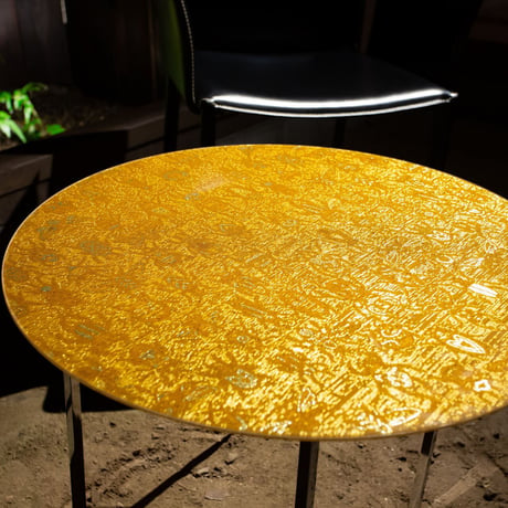 Golden Coloured Silk Kyoto Glass　＊特注製品となります。