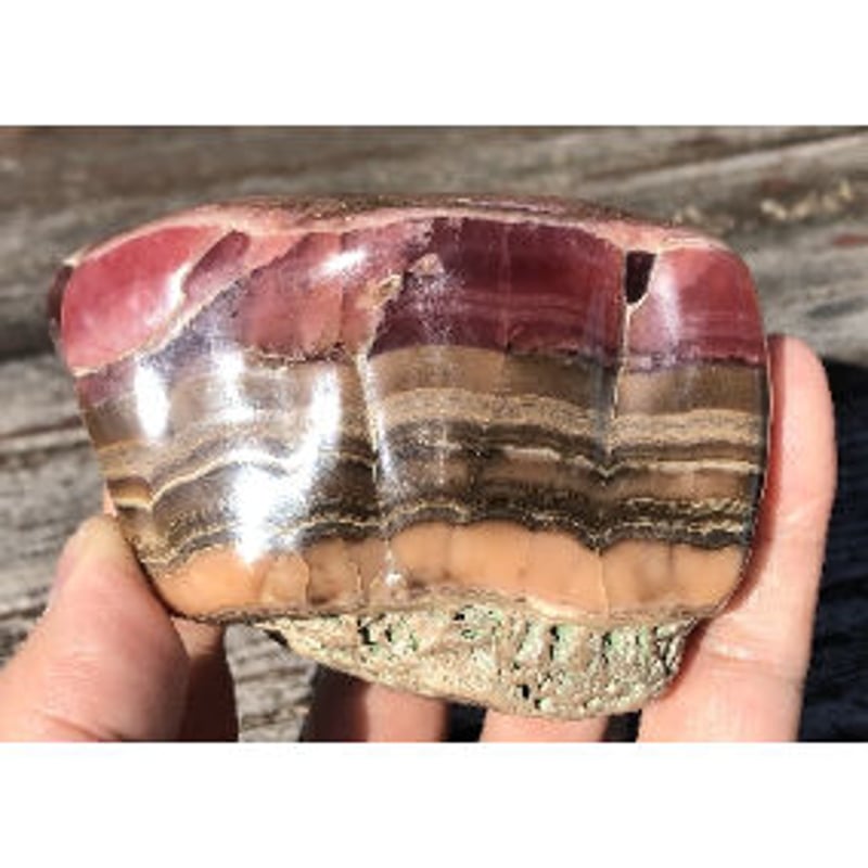 高品質‼️結晶パキパキ‼️　北海道稲倉石鉱山産　ロードクロサイト原石 結晶パキパキ‼️北海道稲倉石鉱山産ロードクロサイト原石
