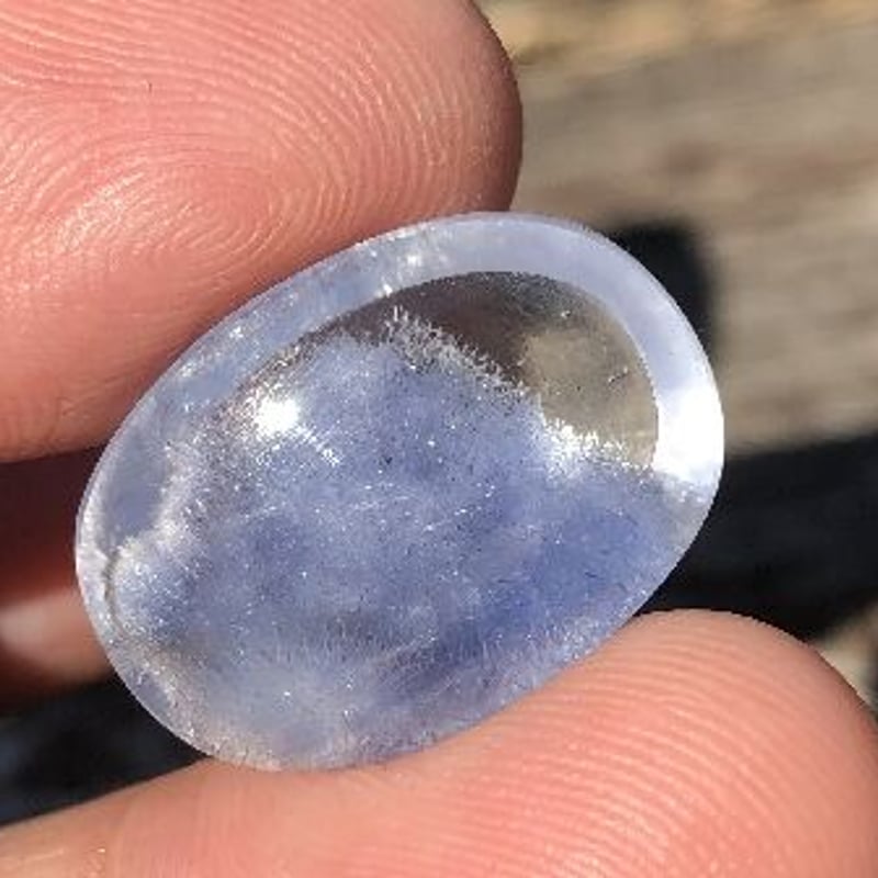 超レア プラネタリウム デュモルチェライトインクォーツ ルース 商品  