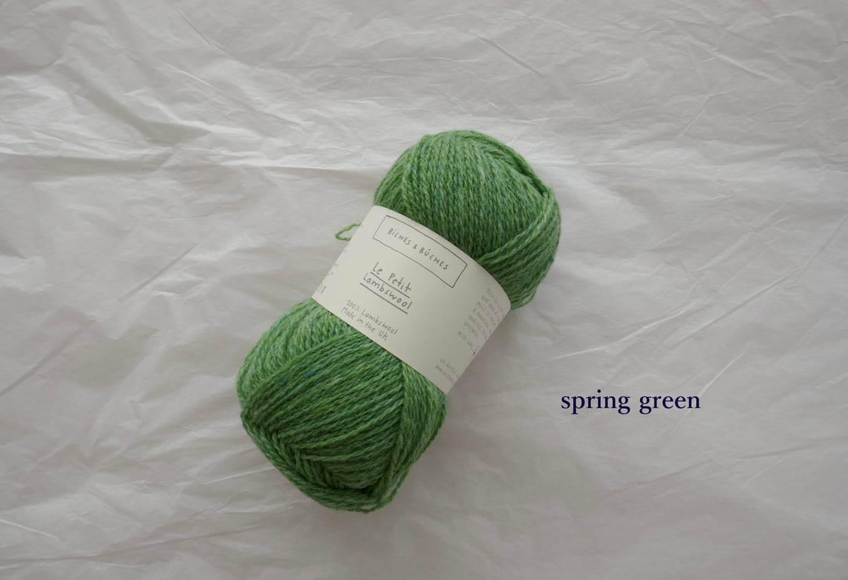 Biches et Bûches / Le Petit Lambswool 3 (青・緑系)