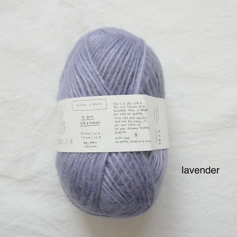 Biches et Bûches / Le Gros Silk & Mohair | yon