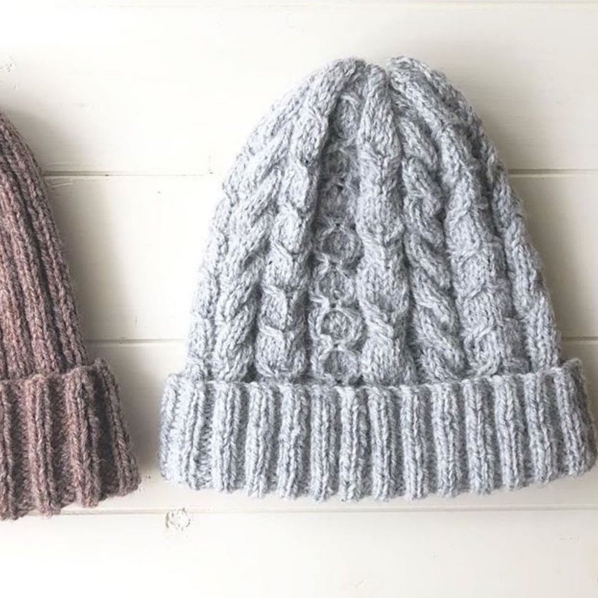 KARL DONOGHUE ハンドメイド ケーブル編みニット帽 すきなケーブルで編むニット帽