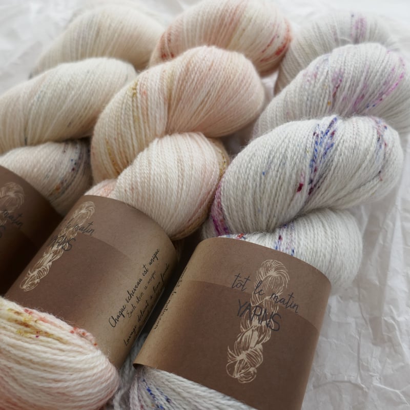 ご予約者さま専用】tôt le matin YARNS / TOT LACE BFL | y...