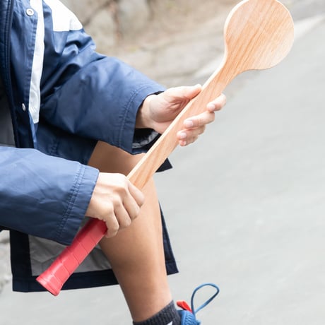 【ウケット・レギュラーサイズ】-木製テニス練習器具-