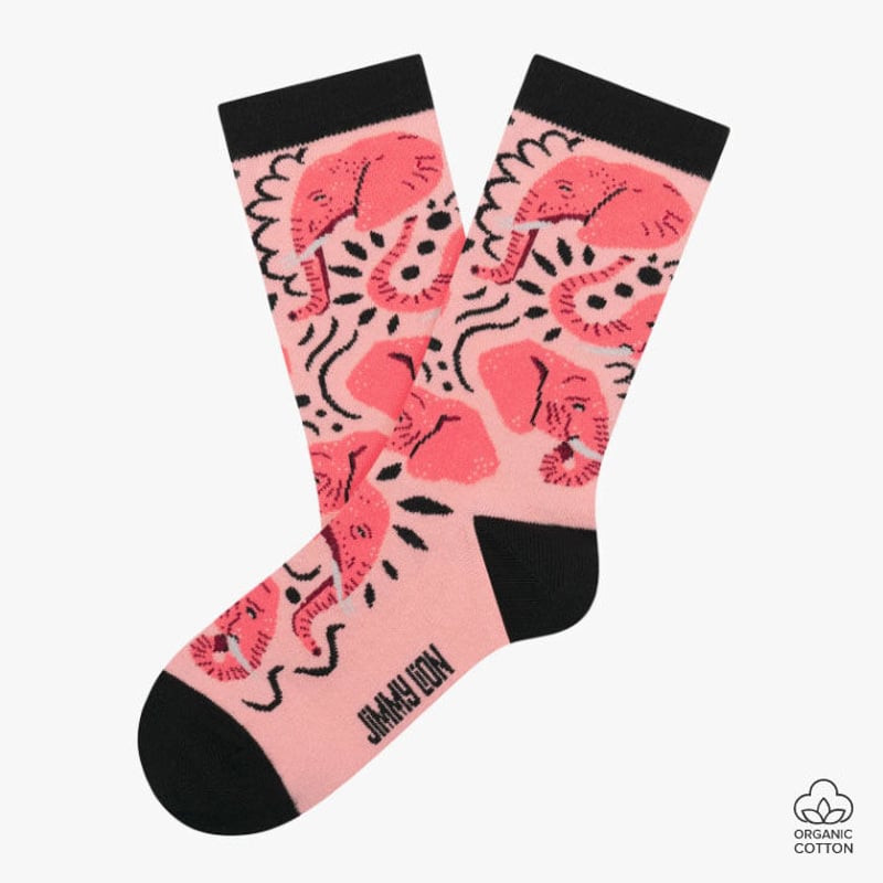 JIMMY LION SOCKS ELEPHANT MUSE 靴下 | KODOMOTO