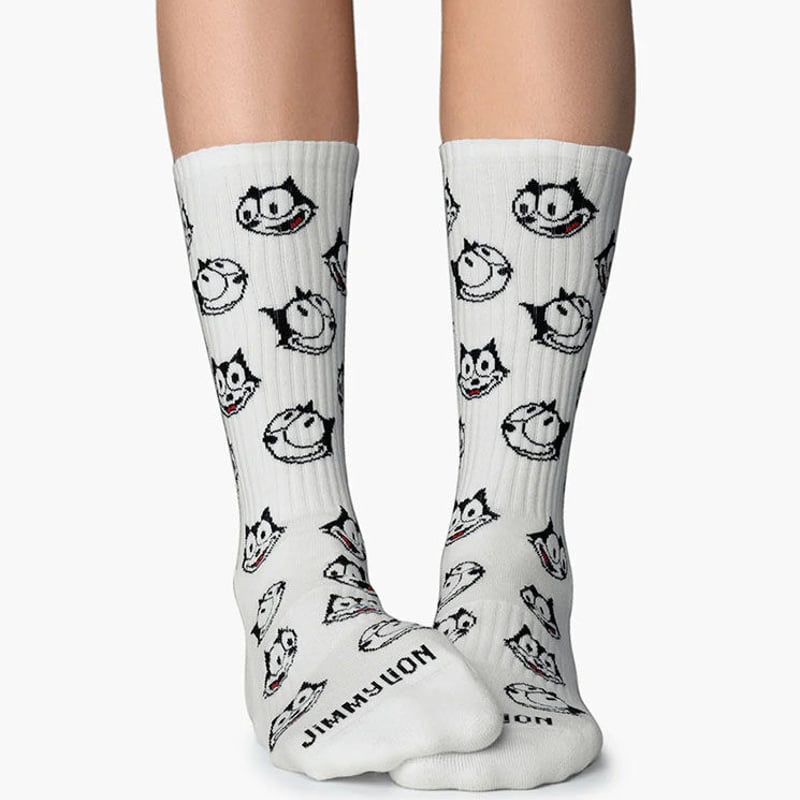 JIMMY LION Socks Felix the Cat フィリックス・ザ・キャット 大 JIMMY LION Socks Felix the Cat フィリックス・ザ・キャット 大