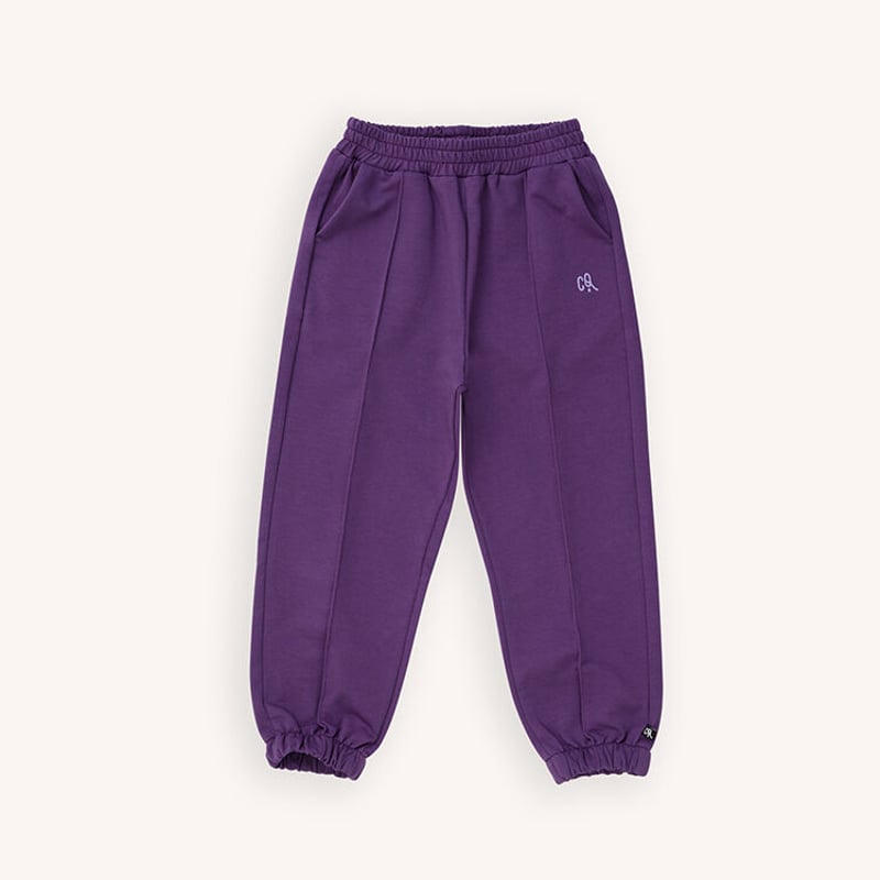CarlijnQ カーラインク ジョガーパンツ basic - purple kids jog CarlijnQ カーラインク ジョガーパンツ basic - purple kids jog