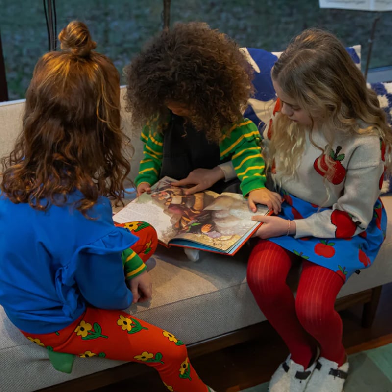 CarlijnQ カーラインク りんご柄 スカート | KODOMOTO