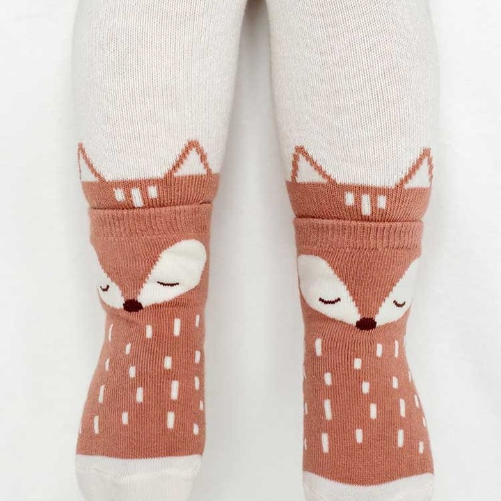 ベビーレギンス＆ソックスセット きつね | KODOMOTO