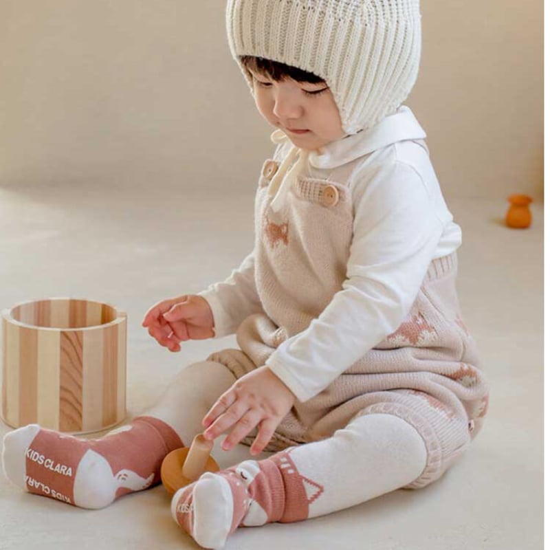 ベビーレギンス＆ソックスセット きつね | KODOMOTO