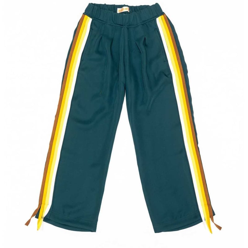 ZOZIO ゾジヲ Locate pantst F ジャージ風 パンツ サイドライン