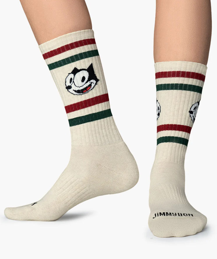 JIMMY LION Socks Felix the Cat フィリックス・ザ・キャット 大人 JIMMY LION Socks Felix the Cat フィリックス・ザ・キャット 大人