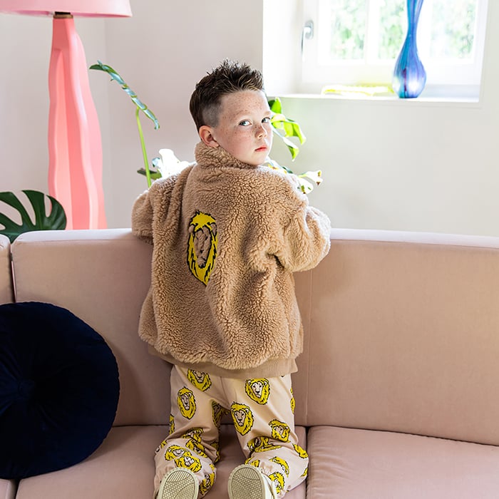 CarlijnQ カーラインク ライオン柄 ボンバージャケット lio012