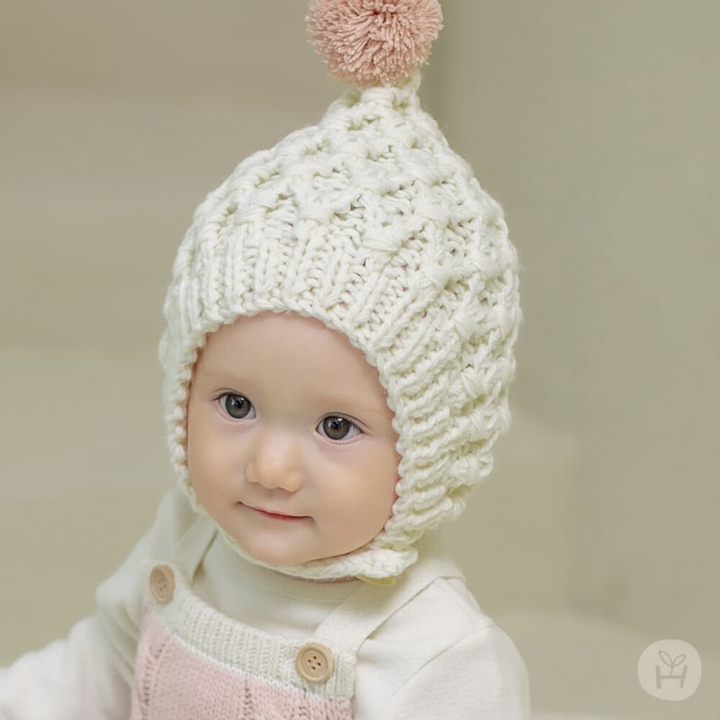 Princess Polly hat white ニット帽 白 1118 ニット帽 白春 Princess polly 1118