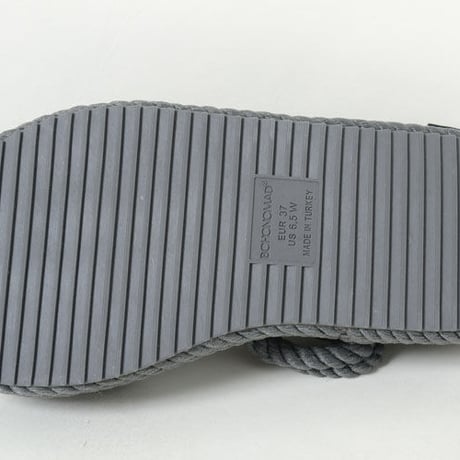 BOHONOMAD TAHITI WOMEN PLATFORM ROPE SANNDAL ボホノマド タヒチ プラットホーム ロープ サンダル グレー 大人用