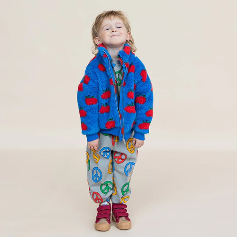 CarlijnQ カーラインク りんご柄 ジャケット | KODOMOTO